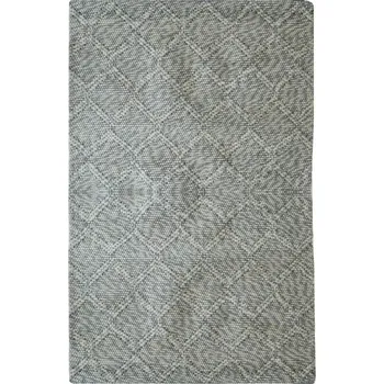 Kusový ručně tkaný koberec Woolen 4 Grey - doprava zdarma