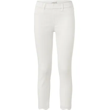 Dámské legíny 680032 - Tchibo - 7/8 tregíny s ažurovou výšivkou - pro ženy - vel. 48 - barva: bílá