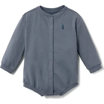 656420 - Tchibo - Dětské teplákové dupačky - pro ženy - vel. 98/104 - barva: modrá