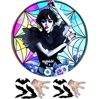 Přisada na vaření a pečení Wednesday č.1 jedlý papír - Bez úprav / Jedlý papír / Decor gel 50 g +39 Kč