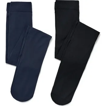 668184 - Tchibo - Dětské nylonové punčocháče - pro dívky - vel. 122/128 - barva: modrá