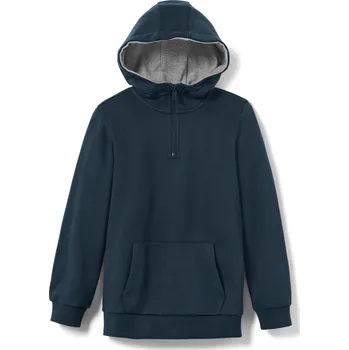 Chlapecká mikina 674801 - Tchibo - Dětská tepláková mikina s kapucí - vel. 134/140 - barva: modrá