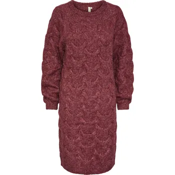 Dámské šaty 654462 - Tchibo - Šaty z hrubé pleteniny - pro ženy - vel. M 40/42 - barva: fialová