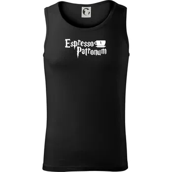Harry - Espresso Patronum - Tílko pánské Core - XL ( Černá )