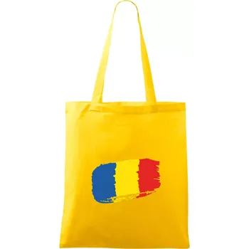 Rumunsko vlajka - Taška bavlněná - 42 x 38 cm ( Žlutá )
