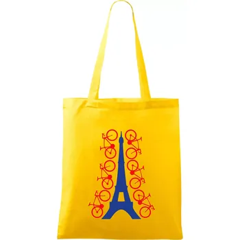 Cyclo Paris - Taška bavlněná - 42 x 38 cm ( Žlutá )