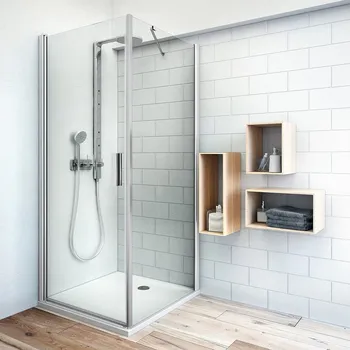 Roth TOWER LINE TCO1+TB Sprchový kout obdélníkový - transparent - 110x75 cm Profil: Matný elox, Sklo: Hladké čiré