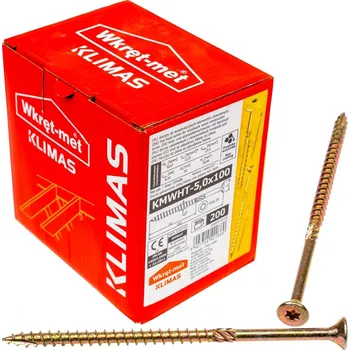 Vrut Klimas Wkręt-met KMWHT-50100 5 x 100 mm 200 ks