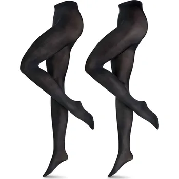 Dámské punčochy 691743 - Tchibo - Jemné punčocháče - pro ženy - vel. L 44/46 - barva: černá