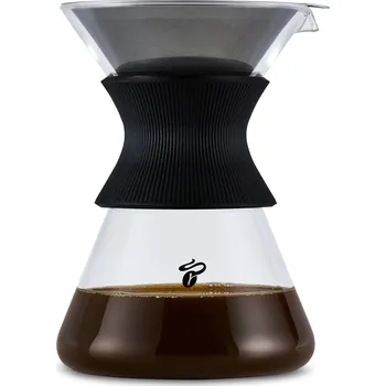 382518 - Tchibo - Skleněná karafa Beem Pour Over - barva: černá