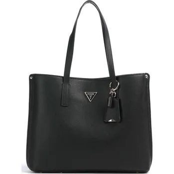 Nákupní košík Guess Meridian - Nákupní taška v černá, imitace kůže, 227167 | Kabelky pro ženy & muže