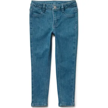 694887 - Tchibo - Dětské džíny slim – střih »Lotta« - pro ženy - vel. 116 - barva: modrá