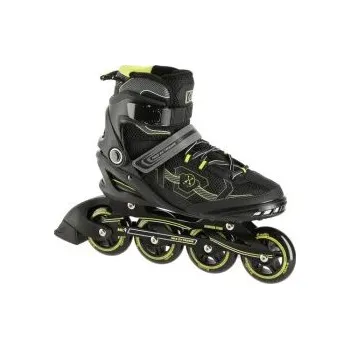 Kolečkové brusle NILS Extreme NA9157 žluté EU 39 brusle + DÁREK DLE VÝBĚRU!