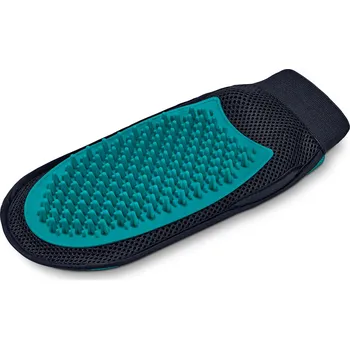 Pracovní rukavice 687335 - Tchibo - Rukavice pro péči o srst 2 v 1 - barva: modrá