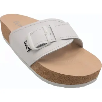 Dámská zdravotní obuv Zdravotní pantofle korkáče PEON PE/099-5 bílé Velikost: 37