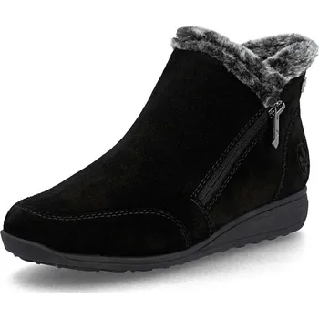 Dámské kozačky Dámská kotníková obuv RIEKER 47256-00 černá W5 41