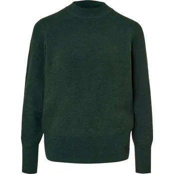 Dámský svetr 670612 - Tchibo - Svetřík z jemného úpletu - pro ženy - vel. S 36/38 - barva: zelená