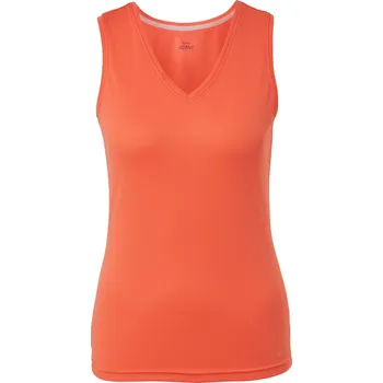 707537 - Tchibo - Funkční top s výstřihem do V - pro ženy - vel. XL 48/50 - barva: oranžová