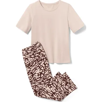 Dámské noční prádlo 683717 - Tchibo - Pyžamo - pro ženy - vel. S 36/38 - barva: béžová