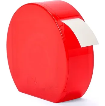 Speciální papír 701461 - Tchibo - Zásobník na etikety - barva: červená