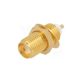 Elektrická zásuvka Zásuvka SMA zásuvka přímý 50Ω pájení do panelu,zkroucený