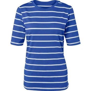 Pánské tričko 700228 - Tchibo - Triko s polodlouhým rukávem - pro ženy - vel. XL 48/50 - barva: modrá