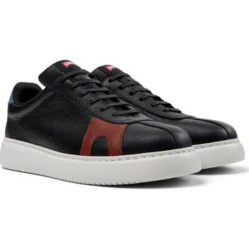 Pánské tenisky CAMPER pánské tenisky s barevným detailem černé kožené | K100743-042 Runner TWINS Velikost: 43
