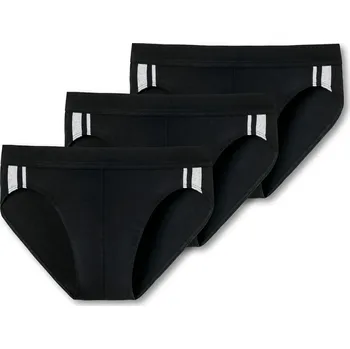 Pánské spodní prádlo 707277 - Slipy Schiesser - pro muže - vel. M/5 - barva: černá