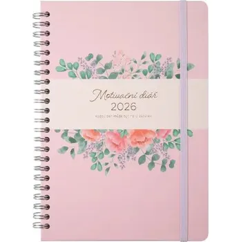Diář Albi Kroužkový motivační diář 2026 54936 + 2 měsíce na vrácení zboží