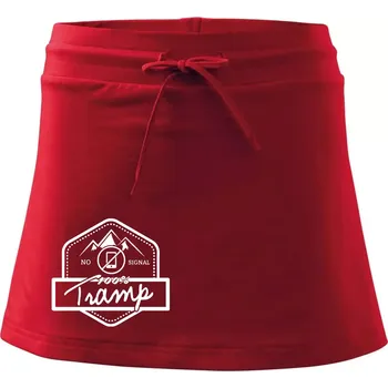 Dámská sukně Tramp No Signal - Sportovní sukně - two in one - M ( Červená )