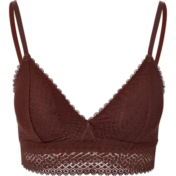 Podprsenka 682790 - Tchibo - Krajková podprsenka - pro ženy - vel. 85B - barva: hnědá
