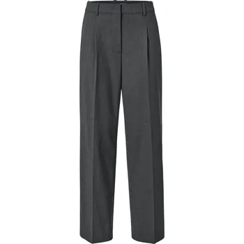 689305 - Tchibo - Pohodlné tkané kalhoty - pro ženy - vel. 36 - barva: šedá