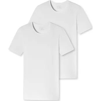 Pánské tričko 700793 - Trička s biobavlnou Schiesser - pro muže - vel. XXL/8 - barva: bílá