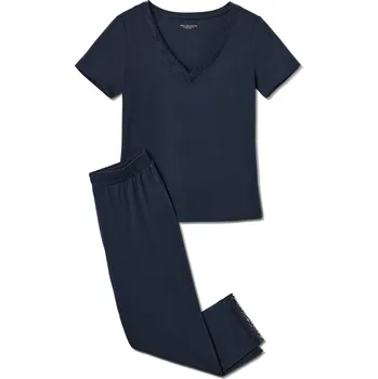 Dámské pyžamo 694723 - Tchibo - Pyžamo - pro ženy - vel. M 40/42 - barva: modrá