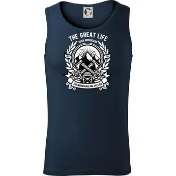 Great Life - sekery - Tílko pánské Core - S ( Námořní modrá (velmi tmavá - téměř černá) )