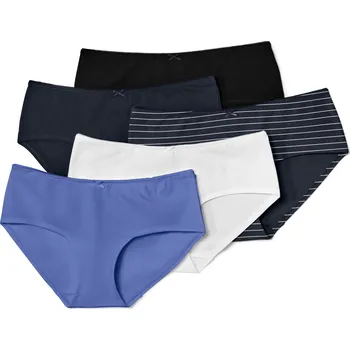 Kalhotky 693701 - Tchibo - Kalhotky - pro ženy - vel. XXL 52/54 - barva: modrá