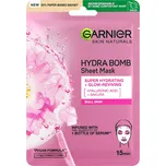 Garnier Oživující textilní maska s výtažkem ze sakury Skin Naturals (Hydra Bomb Sheet Mask) 28 g + 2 měsíce na vrácení zboží