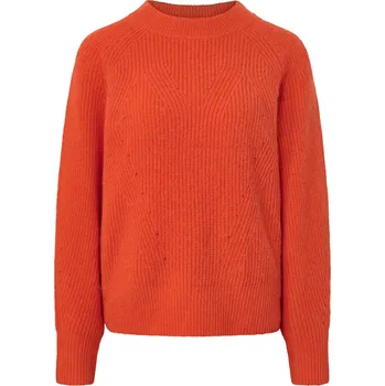 Dámský svetr 674432 - Tchibo - Pletený svetr - pro ženy - vel. L 44/46 - barva: oranžová