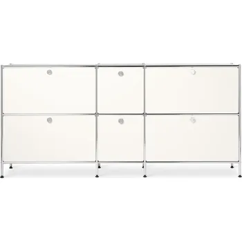 Koupelnový nábytek 626927 - Tchibo - Kovová odkládací skříňka CN3 - barva: bílá