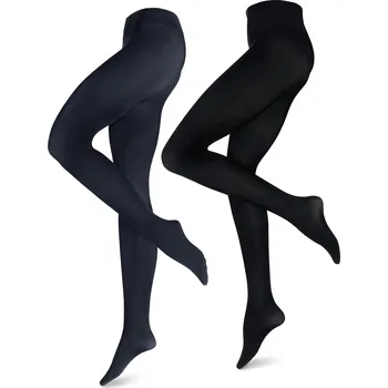 Dámské punčochy 657203 - Tchibo - Jemné punčochové kalhoty - pro ženy - vel. S 36/38 - barva: modrá