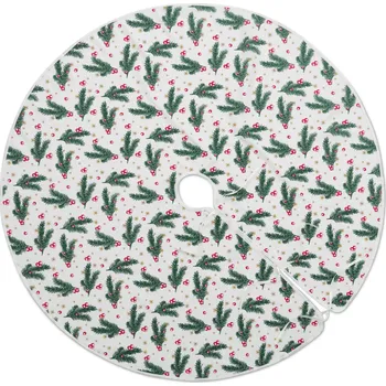 Vánoční dekorace Tchibo 690115 Podložka pod vánoční stromek 130 cm béžová