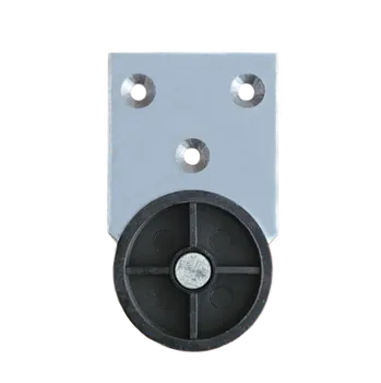 Pojezdové kolečko - boční úchyt (3 díry) - plast (85x50x15mm)