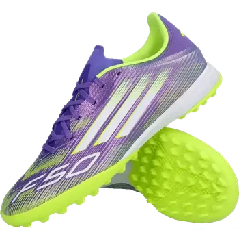 Kopačky Pánské kopačky turfy Adidas F50 League TF fialové