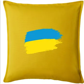 Polštář Ukrajina vlajka - Polštář 50x50 - 50x50 - Pouze potah ( Žlutá )