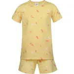 Pleas Dívčí krátké pyžamo žlutá 128 (183785-600-128)
