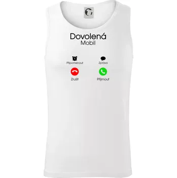 Dovolená volá - Tílko pánské Core - 2XL ( Bílá )