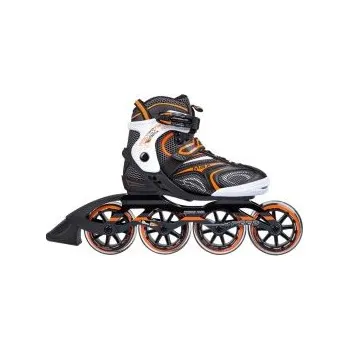 Kolečkové brusle NILS Extreme NA 1060 černo-oranžové EU 39 brusle + DÁREK DLE VÝBĚRU!