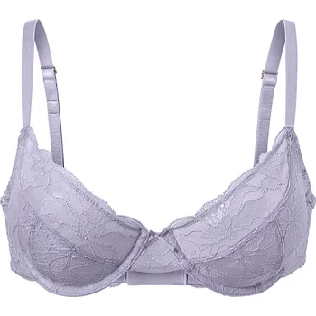 Podprsenka 676952 - Tchibo - Podprsenka s kosticemi a krajkou - pro ženy - vel. 80B - barva: fialová