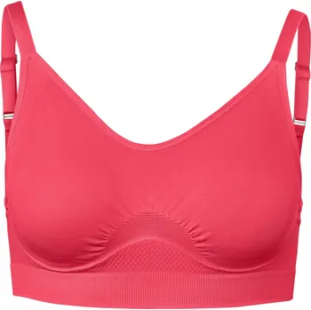 Podprsenka 691343 - Tchibo - Bezešvá sportovní podprsenka - pro ženy - vel. S 36/38 - barva: červená
