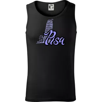 Pánské termoprádlo Pisa Lettering - Tílko pánské Core - 2XL ( Černá )